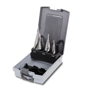 425 E/SP3 - Set of 3 stepped drills, made of HSS, increased grinding efficacy